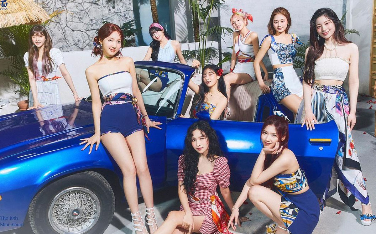 Twice. Ellas son las nueve integrantes de la banda de Kpop Fama