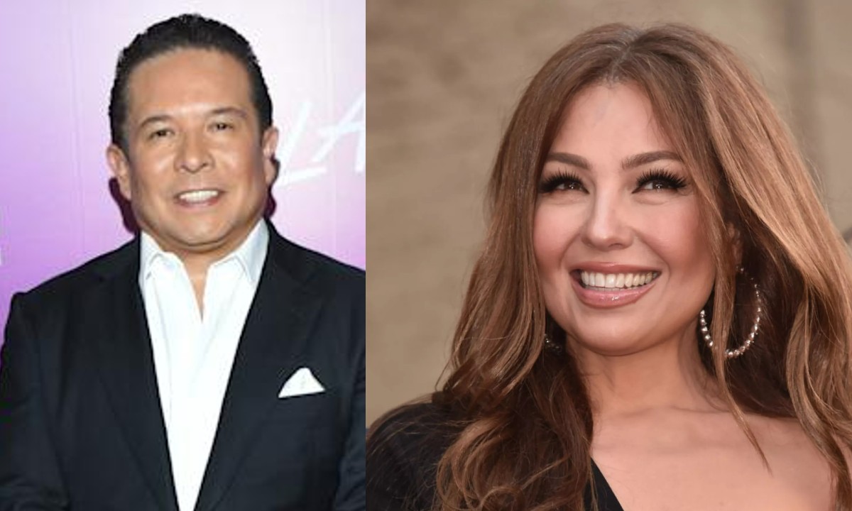 Thalía y Gustavo Adolfo Infante se besaron | Video - Fama