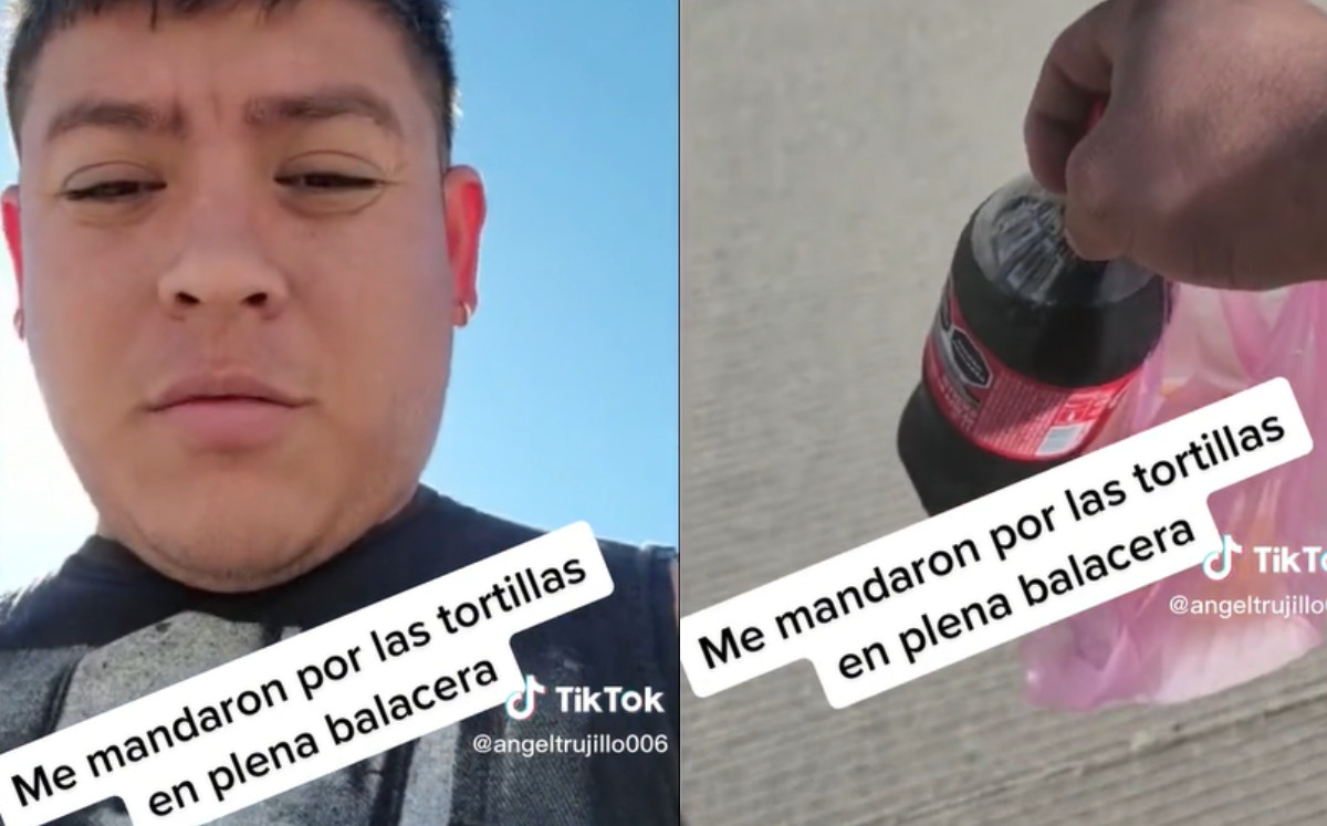 Hombre va por tortillas en plena balacera en Culiacán VIDEO Fama