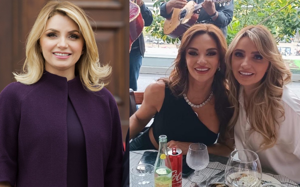 Angélica Rivera aparece por primera vez en México con Mariana SeoaneFama