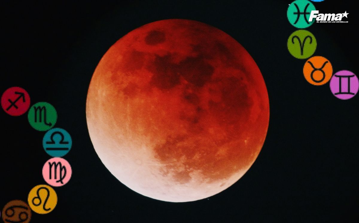 Así afectará el eclipse lunar total de marzo 2025 a signos zodiacalesFama