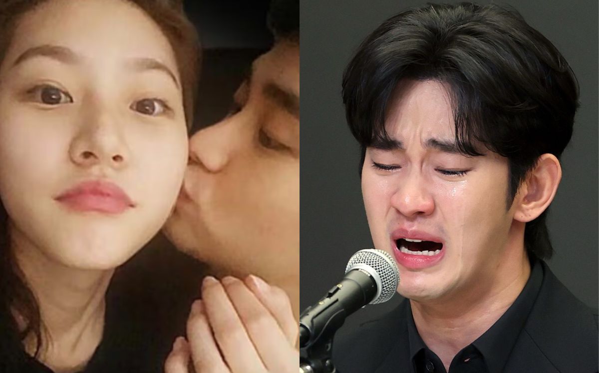 Kim Soo-hyun llora en conferencia sobre su relación con Kim Sae-ronFama