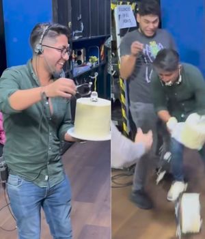 Venga la Alegría recibe críticas por tirar la comida (Instagram)