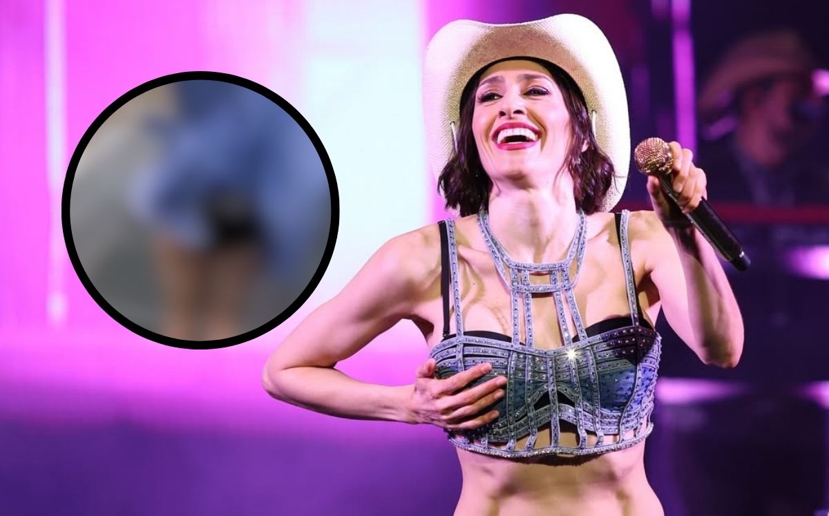 Ashley de Ha-Ash es víctima de los fuertes vientos de París (Instagram)
