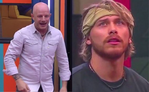 Facundo movió la alfombra para que Aldo De Nigris cayera al suelo (Instagram)