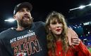 Taylor Swift y Travis Kelce  (Getty)