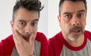 Carlos Espejel reaparece con parálisis facial; esto se sabe