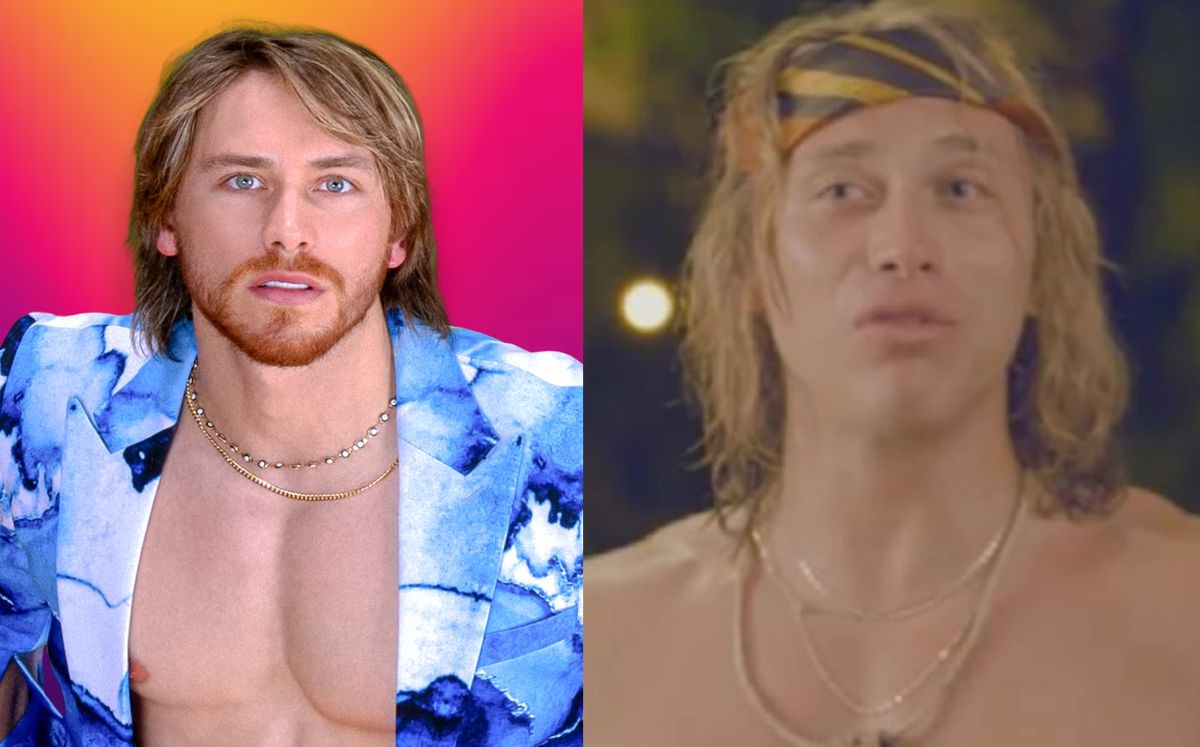 Sale a la luz foto de Aldo de Nigris antes de su transformación (Instagram)