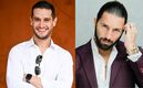 Poncho De Nigris y Adrián Marcelo se encuentran en el aeropuerto de la CDMX (Instagram)