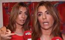 Cecilia Galliano exhibe a reportera de salir con un hombre casado