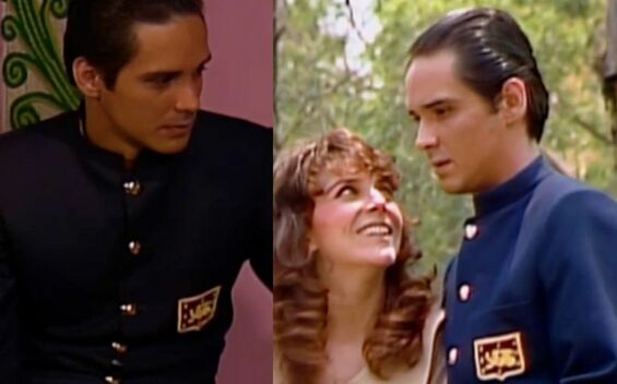 Así lucía Alejandro Landero en telenovela junto a Verónica Castro