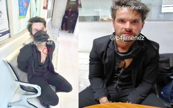 Reviven fotos de la detención y agresión de Eleazar Gómez a su exnovia