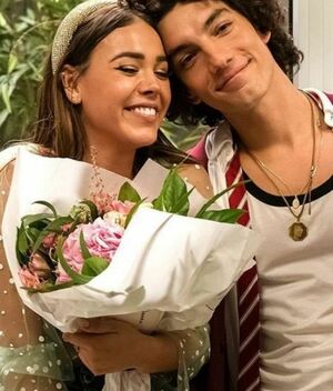 Danna Paola y Jorge López se dieron un abrazo tras años alejados (Instagram)