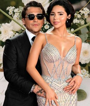 ¿Cuándo es? Ángela Aguilar y Christian Nodal anuncian boda por la iglesia  (Instagram)