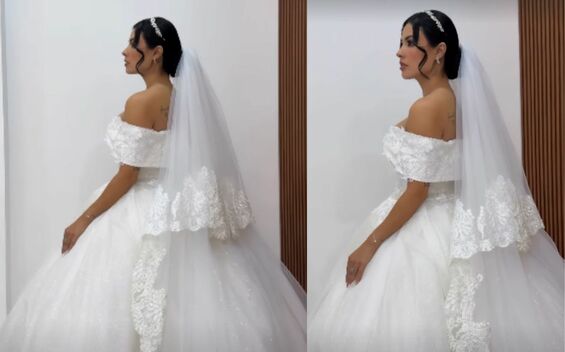 Fabiola Martínez se viste de novia tras exponer a Escorpión Dorado