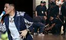 Eduin Caz termina en silla de ruedas tras FUERTE caída en concierto (Instagram)