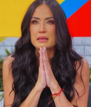 Joanna Vega-Biestro llora en vivo tras la muerte de su padre (Instagram)