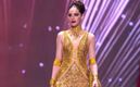 Este fue el look de Fátima Bosch en la categoría 'Vestido de Noche' de Miss Universo (Instagram)