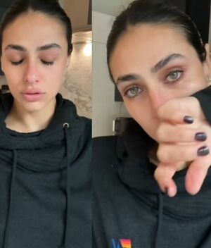 Este fue el motivo detrás del llanto de Renata Notni (Instagram)