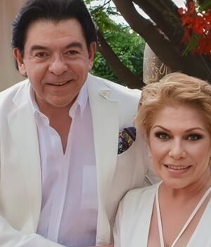 El señor Aguilera reacciona a muerte de su exesposa, Gabriela Michel