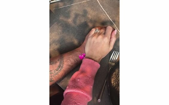 Marjorie de Sousa confirma su compromiso con Vicente Uribe y muestra su anillo  (Instagram)