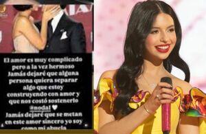 El supuesto mensaje que Ángela Aguilar habría borrado sobre Nodal (Instagram)