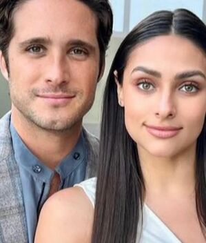 Renata Notni le jala el pelo a Diego Boneta | VIDEO (Instagram)