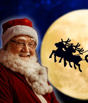 ¿A qué hora llega Santa Claus en México?