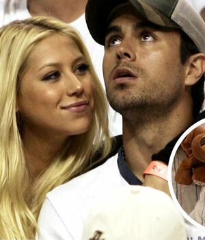 Enrique Iglesias y Anna Kournikova muestran el rostro de su bebé (Instagram)