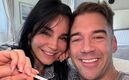 Lewis Howes reacciona al nacimiento de sus hijas con Martha Higareda (Instagram)