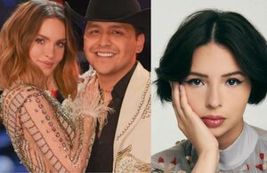Christian Nodal canta tema dedicado a Belinda en fiesta de los Aguilar