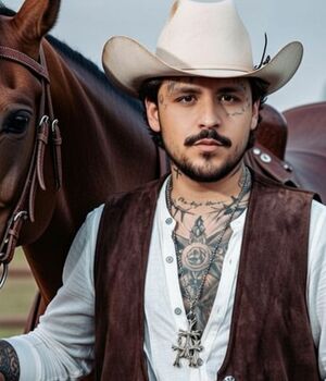 Ángela Aguilar sorprende a Nodal con hermoso caballo de regalo (Instagram)