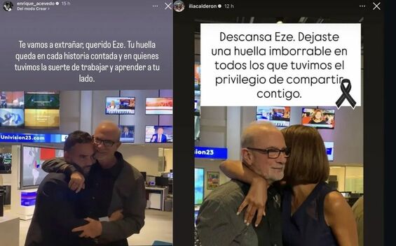 Muere querido conductor de TV y sus compañeros lo despiden en vivo