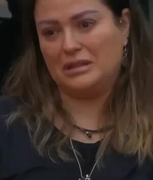 Mariana Echeverría reacciona a comentarios sobre ella en un podcast (Foto: La Casa de los Famosos México)