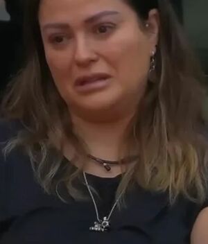 Mariana Echeverría reacciona a comentarios sobre ella en un podcast (Foto: La Casa de los Famosos México)