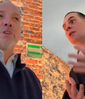 Filtran VIDEO de encontronazo entre Luis García y Christian Martinoli
