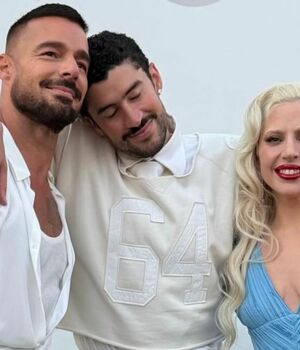 Así celebró Bad Bunny junto a Ricky Martin tras el halftime show