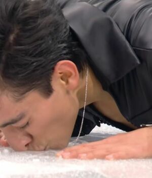 Donovan Carrillo patinó con la canción 'A mi manera' en inglés (Foto: redes sociales)