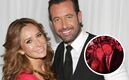 Geraldine Bazán y Gabriel Soto posan juntos frente a Irina Baeva (Instagram)