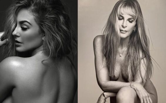 Shanik Berman y Anette Michel posan al natural en sesión de fotos