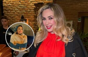 Aracely Arámbula explotó contra una reportera por grabar a sus hijos