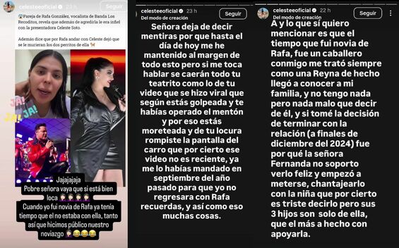 Presunta amante de Rafa González responde a Fernanda Arredondo