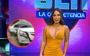 Conductora de TV sufre accidente y difunden fotos de auto destruido