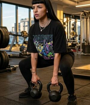 Cazzu debuta como modelo fitness; así luce ahora (Gemini)