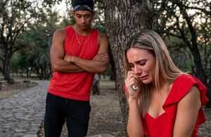 Pame Verdirame reacciona a las fotos de Heliud y Sofi (Foto: Gemini IA)