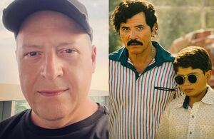 Así luce el hijo de Pablo Escobar en la vida real (Foto: Instagram Juan Pablo Escobar / Disney Plus)