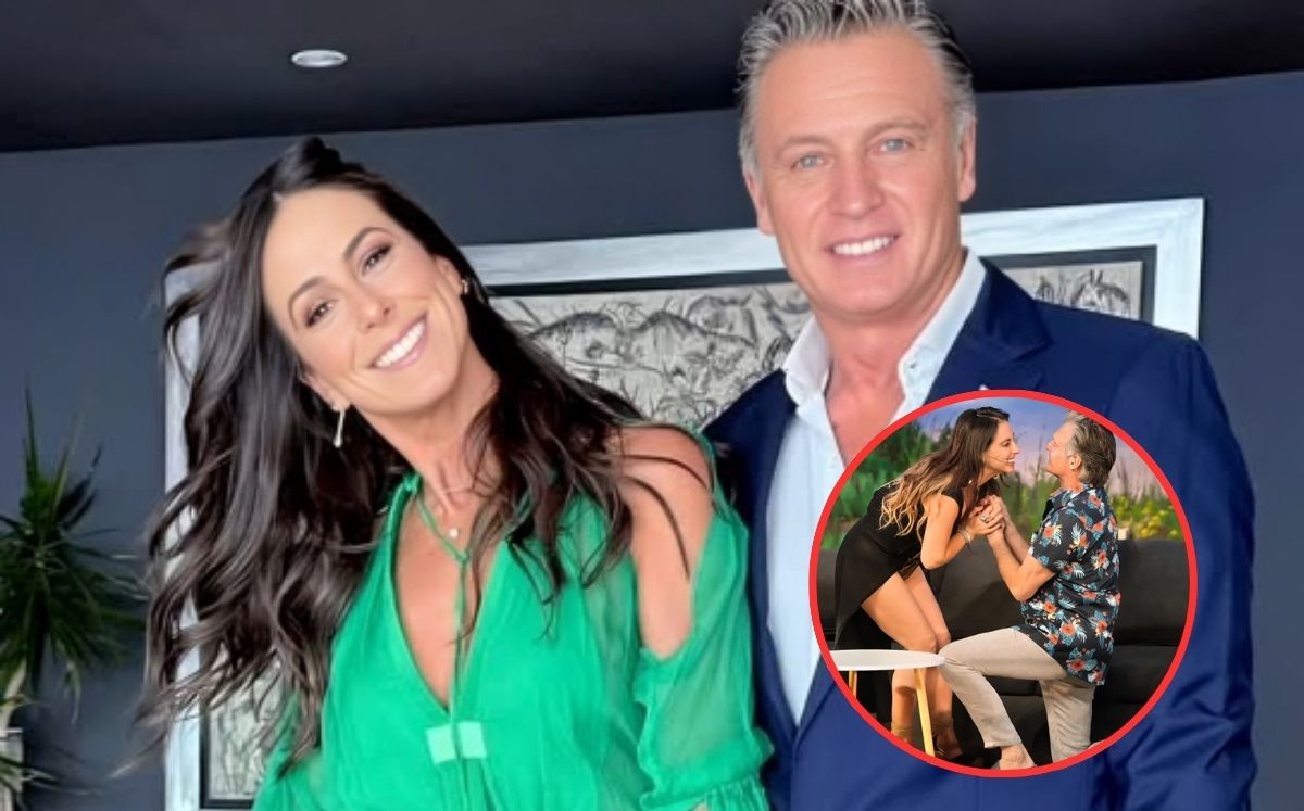 Señalan que habría un romance entre Claudia Lizaldi y Juan Soler