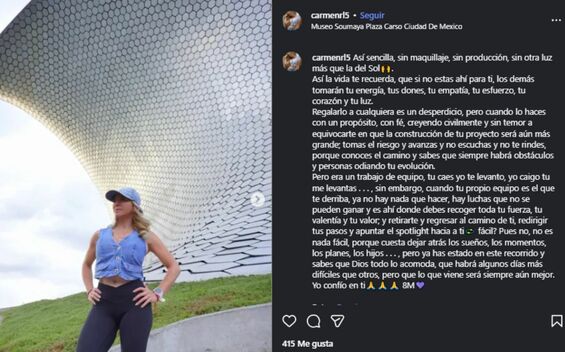 Esposa de El Patrón compartió fuerte mensaje antes de su arresto