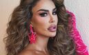 Ninel Conde se electrocuta en carro alegórico en Mérida (Instagram)