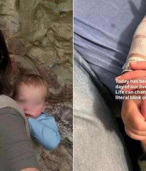 Influencer de maternidad atropella a su hijo y lo sube a redes (Instagram)